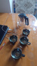 【京东物流】茶壶套装整套茶具大容量玻璃茶杯带滤网耐高温泡茶具 1000ML一壶+四杯套装【无茶盘】 实拍图