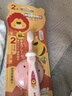 狮王（Lion）小狮王儿童牙刷1-2岁 婴幼儿宝宝细软毛乳牙清洁牙刷2支进口 实拍图