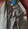 adidas复古风休闲梭织立领夹克外套男女秋季阿迪达斯官方三叶草   深灰   2XL 实拍图