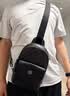 蔻驰（COACH）【品牌直供】男包新款便携胸包斜挎包生日七夕礼物男 小号黑色CAJ29 QBMI5 实拍图