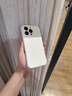 品胜【相机按键全包】适用iPhone17Pro手机壳苹果17Pro保护套亲肤柔性液态男女款超薄全包软壳保护套白 实拍图