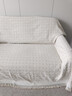 京东京造超耐沙发巾四季沙发盖布格子沙发套罩沙发垫盖毯 格纹180*230cm 实拍图