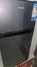 志高（CHIGO）小冰箱迷你小型家用冷藏冷冻两用宿舍出租房用双门办公室电冰箱节能省电 【一级能效】76L灰色【全国联保丨节能省电】 实拍图