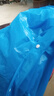 长款雨衣防暴雨全身男女雨服成人便携雨披防雨轻便 蓝色款1件 实拍图