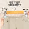 美丽雅实木裤夹衣架带夹子裤架无痕防滑家用裤裙夹裤挂裤子专用收纳神器 实拍图