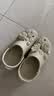 卡骆驰（CROCS）白鹿同款经典云朵洞洞鞋时尚百搭女鞋花园鞋|206750 骨白色-2Y2(含智必星) 38 (240mm) 实拍图