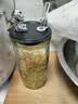 玻璃吸管水杯新款高颜值小熊吸管杯办公室家用钻石杯可爱创意杯子 钻石小熊【绿色】 330ml 实拍图