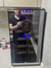 维诺卡夫(Vinocave)红酒柜恒温酒柜保湿风冷无霜小型迷你家用客厅白酒洋酒葡萄酒展示柜办公冷藏柜超薄款 风冷恒温-原木窖藏【静音稳定】 48L 实拍图