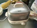 苏泊尔（SUPOR）煮蛋器 蒸蛋器 小型不锈钢多功能迷你电蒸锅 家用煮鸡蛋神器 旋钮可定时自动断电 Z18FK859 实拍图