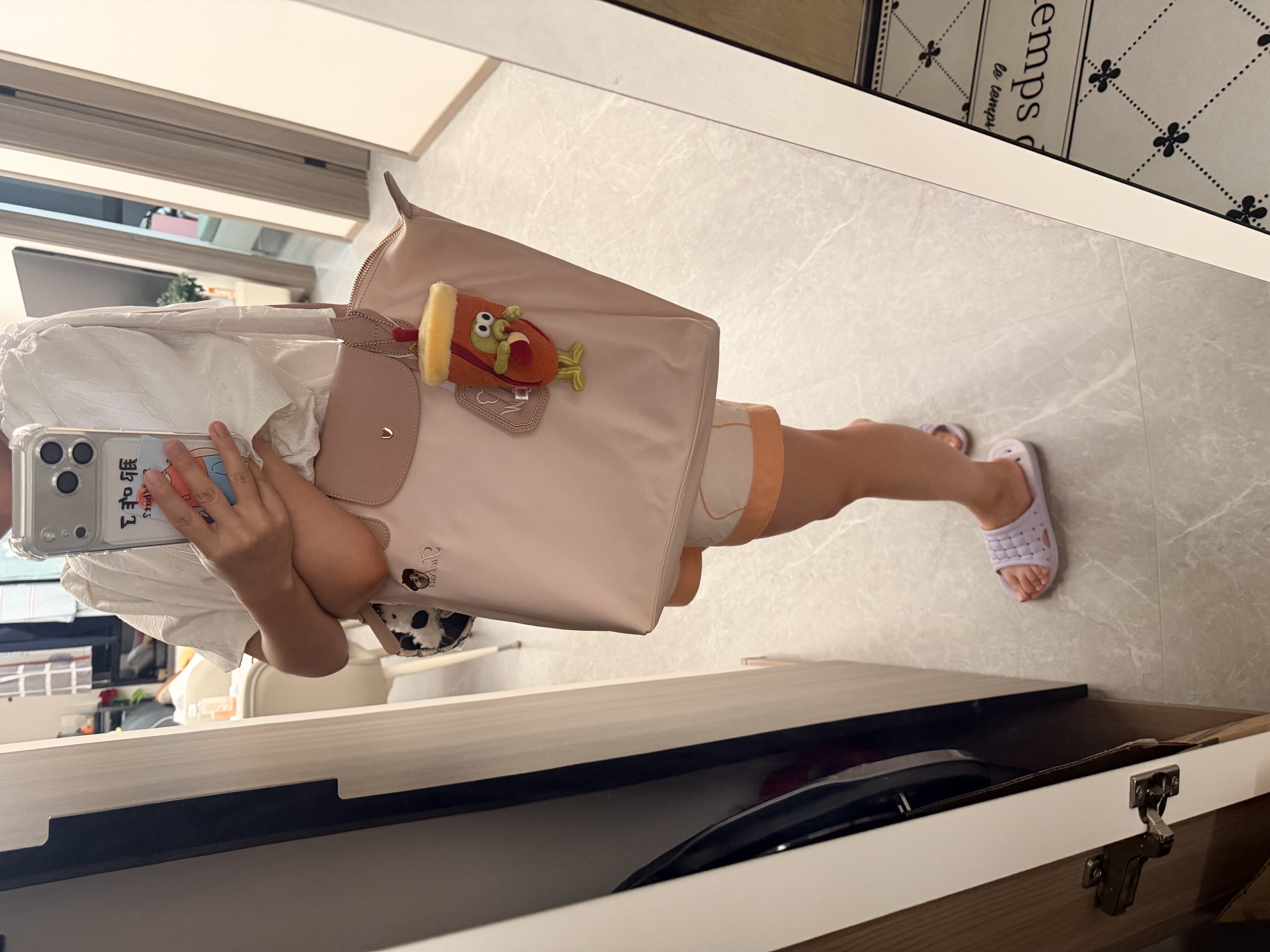 Teenie Weenie单肩包包小熊女包2026新款包包通勤大容量手提托特斜挎包生日礼物 实拍图