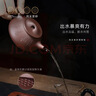 百年利永宜兴紫砂壶纯手工原矿紫泥景舟石瓢功夫茶具套装礼盒泡茶壶送礼物 清和养神（一壶四杯） 235ml 实拍图