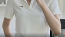耐克(NIKE)女短袖T恤 POLO衫 运动休闲 简约时尚 DV7885-133白L 实拍图
