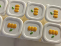 马博士辅食盒硅胶宝宝独立分装盒冷冻格保鲜存储可蒸煮模具白色儿童饭盒 实拍图