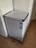 海尔（Haier）100L单温小冰箱冰柜小型家用小冰柜冷柜冷冻冷藏转换一级能效深冷减霜大容量BC/BD-100GHW9D 实拍图