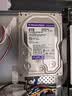 西部数据（WD）8TB 监控级机械硬盘 WD Purple 西数紫盘 SATA 256MB CMR垂直 安防存储 3.5英寸 WD85PURZ 实拍图