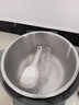 美的（Midea）有钛青瓷0涂层营养蒸电压力锅5L 智能预约多功能一体高压电饭锅MY-E5811G家用4-6人开盖火锅电饭煲 实拍图