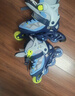 迪卡侬（DECATHLON）[门店自提]儿童可调节轮滑鞋初学者防崴脚溜冰鞋耐磨舒适轮滑鞋 太空旅行款 32 -35码(脚长20-22cm) 实拍图