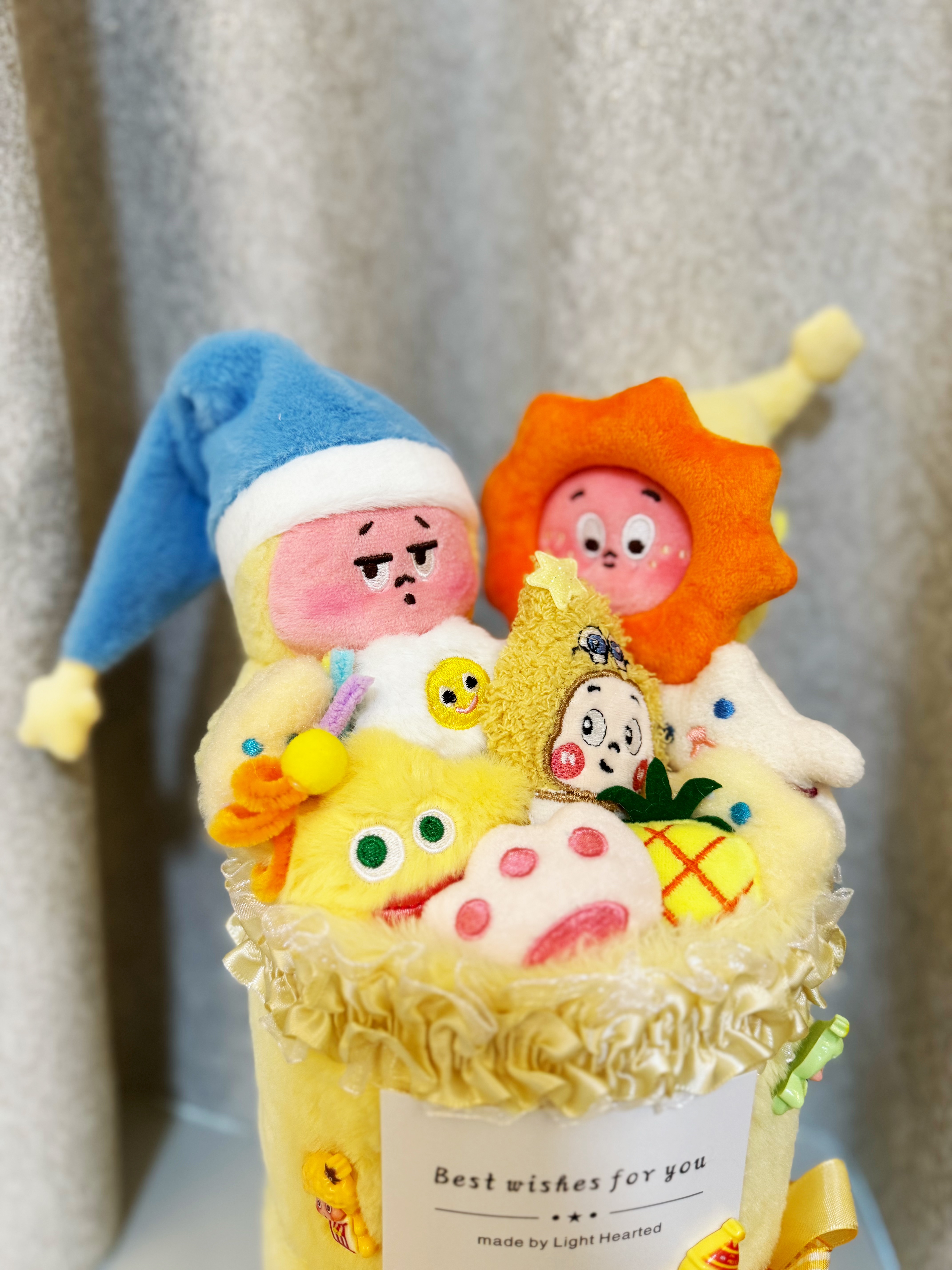京东鲜花可爱星星人公仔玩偶花束成品创意生日礼物女生送女友闺蜜儿童毕业 实拍图
