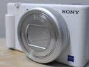 索尼（SONY）ZV-1 口袋相机 约2010万有效像素 美肤拍摄/强悍对焦/学生入门/Vlog/4K视频 ZV1 白色 实拍图