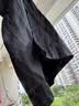 MUJI 女式 汉麻水洗宽版裤女装裤子女款女士长裤休闲裤阔腿裤26年春夏 灰色条纹 S （155/62A） 实拍图