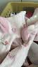 尼多熊儿童袜子春秋季薄款透气宝宝袜子婴儿袜10A抗菌可爱女童袜子无骨 实拍图