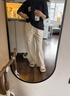 优衣库麻混纺舒适长裤/常规款女装/休闲裤26春夏新款482246 30 浅米色 M 实拍图