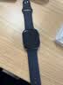 Apple/苹果 Watch S11 智能手表GPS款46毫米深空灰色铝金属表壳黑色运动型表带M/L MEVP4CH/B 实拍图