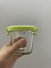 babycare婴儿辅食盒玻璃宝宝辅食保鲜工具便携防漏可蒸煮冷冻储存-青220ml 实拍图