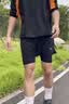 安踏零压速干短裤丨吸湿透气内衬假两件跑步运动短裤男马拉松五分裤子 实拍图