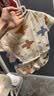 童泰（TONGTAI）婴儿套装夏季宝宝衣服儿童短袖男女童外出短裤家居服棕色90cm 实拍图