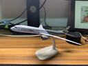terebo18厘米波音B747 B787模型机飞机模型民航国航客机 白色底座 波音747-8德国汉莎航空 实拍图