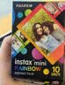 INSTAX富士instax立拍立得 mini相纸 彩虹单包10张+磁吸二合一相框 实拍图