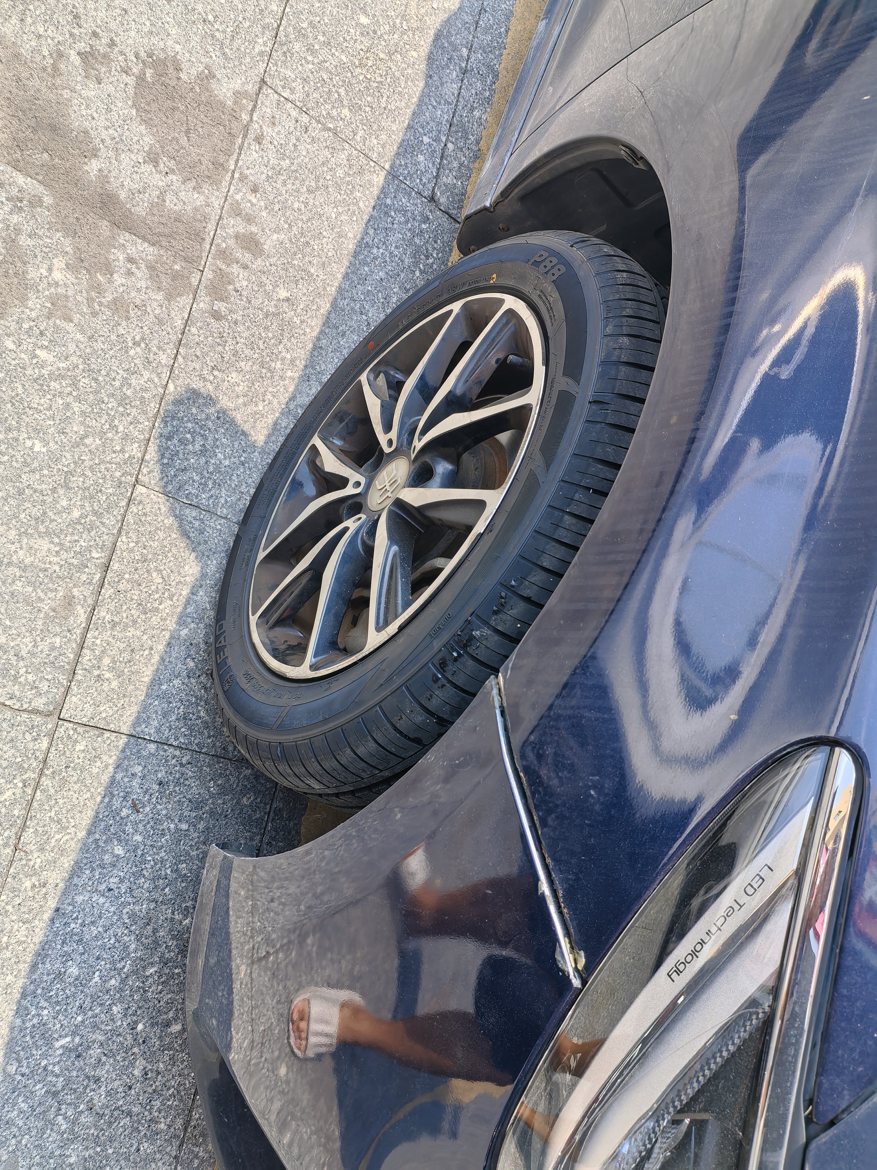 利奥玲珑汽车轮胎215/55R17 98W P88 适配凯美瑞/本田XR-V/长安CS35 实拍图
