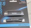 雷克沙（Lexar）USB3.2读卡器 TF/SD二合一 USB/Type C双口 大疆无人机运动相机内存卡读卡器 支持苹果17手机电脑 实拍图