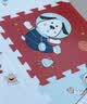 贝博氏babybox爬行垫EPE婴儿宝宝防摔爬爬垫儿童拼接泡沫地垫6片2CM加厚 实拍图
