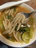 西贝莜面村蘑菇汤莜面鱼鱼300g 面点速食面条粗粮夜宵儿童早餐速冻半成品 实拍图