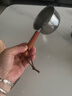 特厚不锈钢平底锅奶锅电磁炉通用不粘锅辅食锅汤锅煮锅蒸锅汤锅 胡桃木锅17cm 实拍图