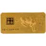 积存金高浮雕十二生肖金条10g黄金生肖马金块足金肖金砖【小金库立减】 10g生肖猴传世金条【国检证签】 实拍图