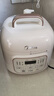 美的（Midea）租房神器电压力锅1.8L高压电饭煲小型1-3人 智能预约多功能一体开盖炖煮煲汤迷你电饭锅MY-E220 实拍图