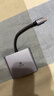 毕亚兹 Type-C转hdmi/USB3.0/PD扩展坞苹果电脑转换器macbook 转接头手机接投影仪显示器拓展坞USB-C分线 实拍图