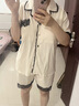 维多利亚的秘密（Victoria's Secret）维密 单依纯同款宅度假天丝绵柔印花凉感睡衣家居服套装女不易皱 实拍图
