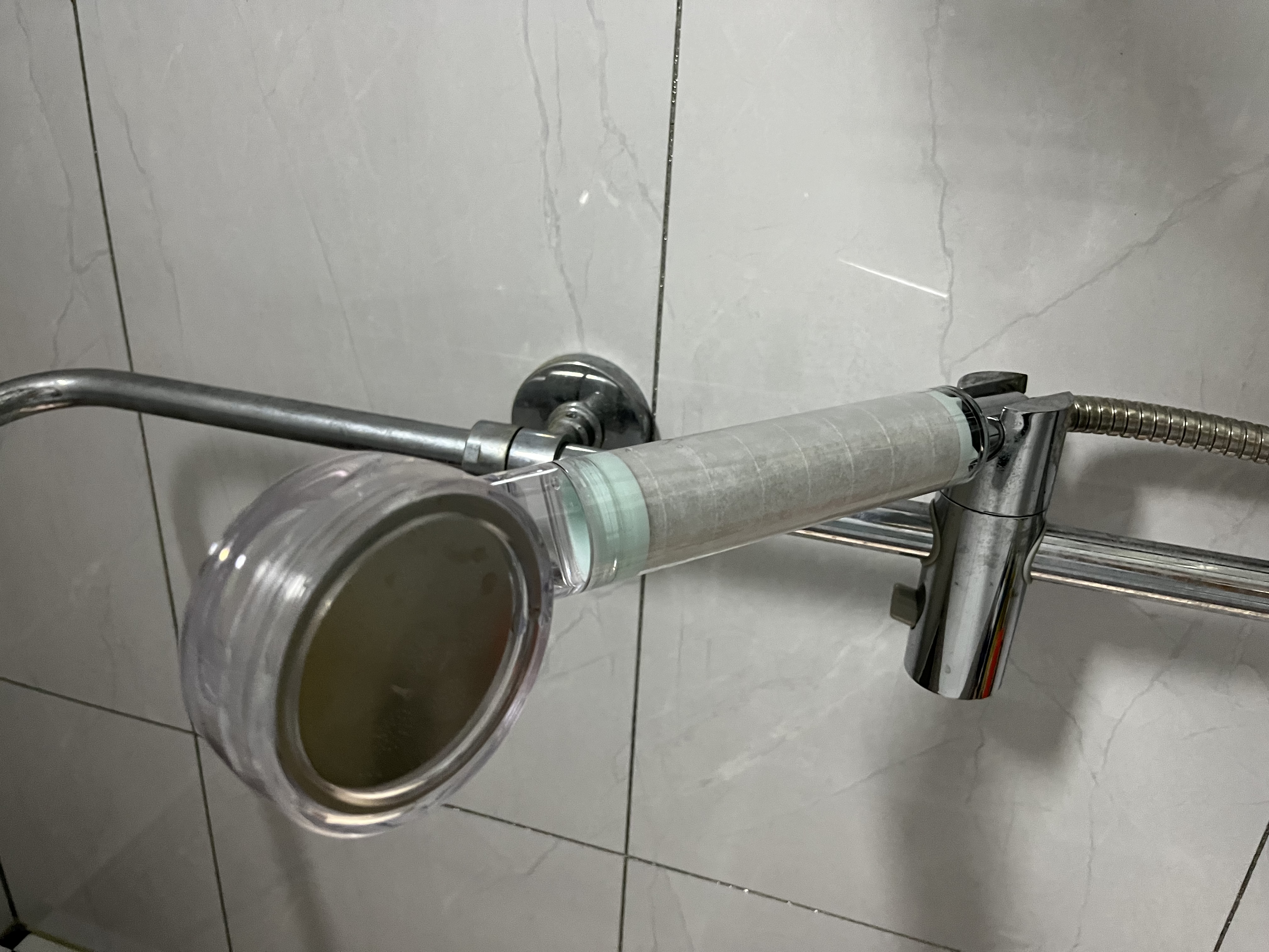 复旦申花水叮当ACF增压过滤花洒喷头淋浴头纳湃除氯手持莲蓬头 标配(含滤芯不含胶囊)+3ACF滤芯 实拍图