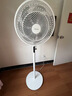 美的（Midea）【飓风节能】七叶柔风立式电风扇/家用轻音落地扇/台式小型风扇/大风力遥控定时摇头风扇 SAH35BSJ 实拍图