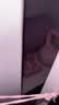 乐系（lexi）小哑铃女士家用铁练手臂塑形直肩健身浸塑亚铃 柔雾粉2kg*2只 实拍图