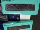 罗技（Logitech）K120 键盘 有线键盘 办公键盘 全尺寸 黑色U口 104键 实拍图