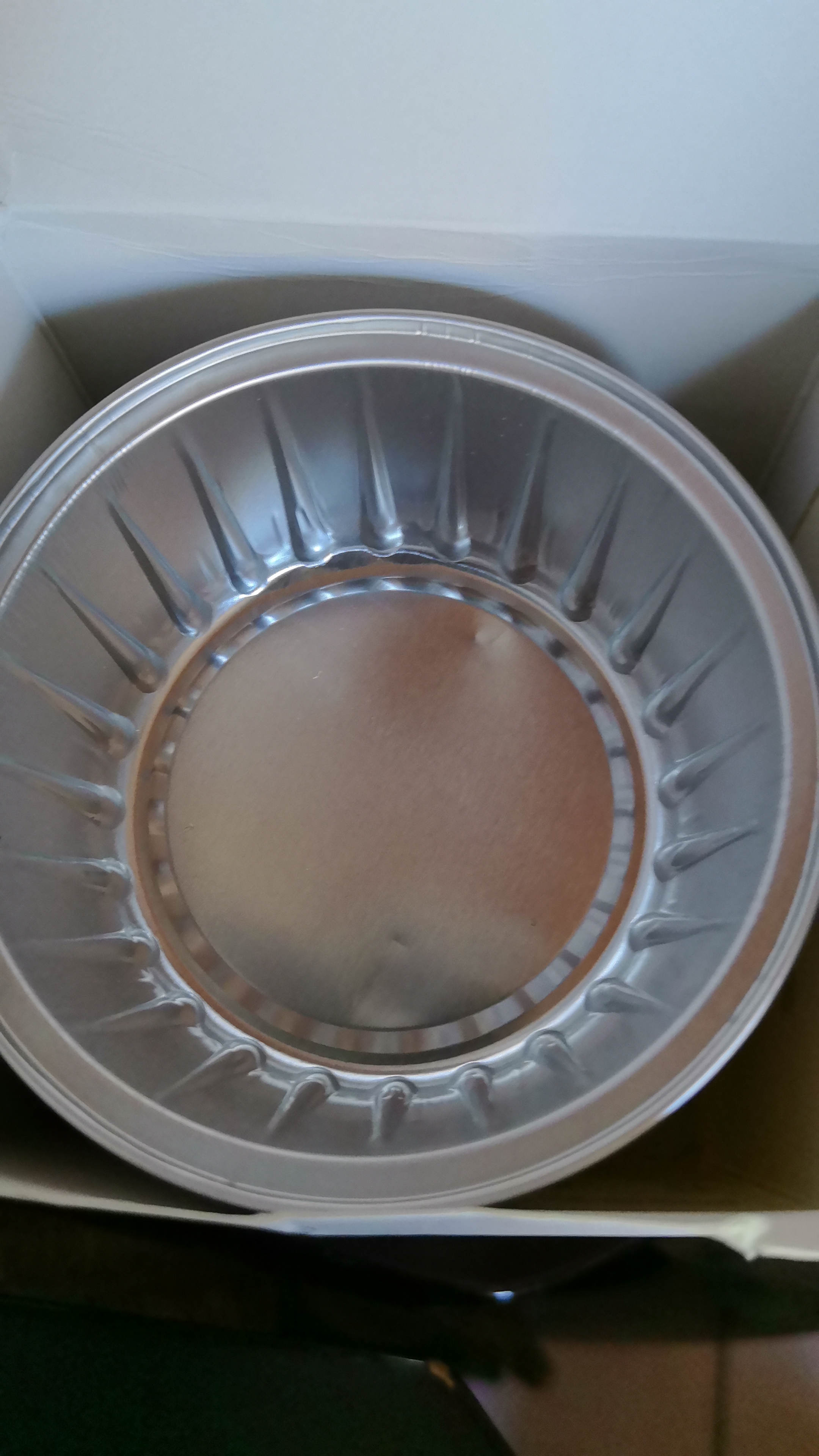 美进家（MEIJINJIA）锡纸碗30只蛋糕模具烘焙布丁蒸发糕模具空气炸锅专用锡纸杯圆形 实拍图
