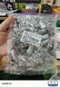 得力（deli）100个横式防水工作牌证件卡套 透明工作证员工牌公交卡套饭卡门禁地铁卡套学生胸牌 5758 实拍图