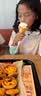 牧萌儿童防晒衣凉感透气防紫外线男女童夏季冰丝扎染防晒服 多彩粉 L 实拍图