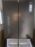 海尔（Haier）小红花490升冰箱专业超薄594mm家用十字对开门变频风冷大容量电冰箱BCD-490WGHTDEDSD国家补贴 实拍图