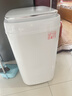 志高【热销Top1】脱水机单甩干脱水机干桶甩干机小型迷你家用甩干桶出租房宿舍大容量脱水桶烘干 10KG白盖【不锈钢桶加厚款】质保三年 波轮 实拍图